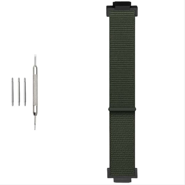 INF Casio G-Shock Reim: Nylon Klokkereim for DW-5600 GA-110 Grønn