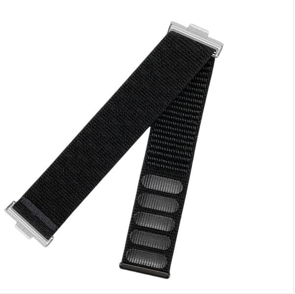 INF Elastisk nylonløkkestropp for Huawei Watch Fit 4 Pro Sort