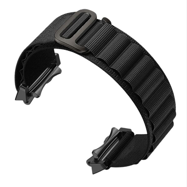 INF Kompatibel med nylonløkkestropp for Amazfit T-Rex 2 Sort