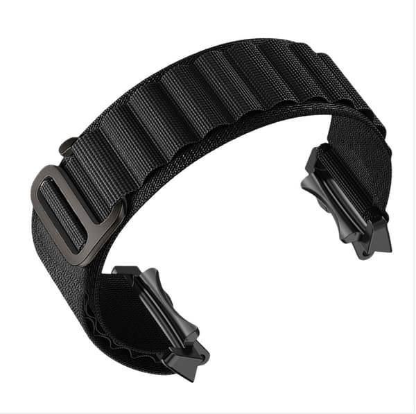 INF Kompatibel med nylonløkkestropp for Amazfit T-Rex 2 Sort