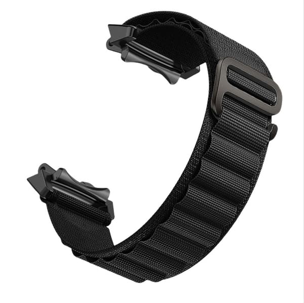 INF Kompatibel med nylonløkkestropp for Amazfit T-Rex 2 Sort