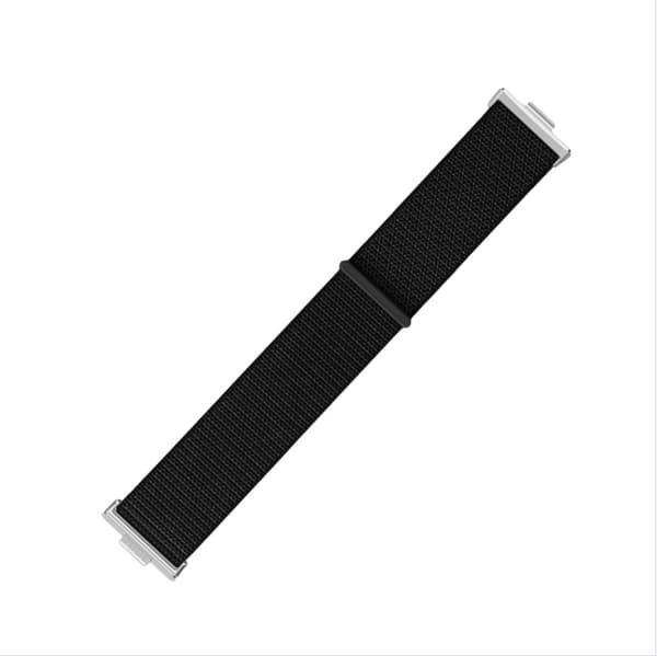 INF Nylon Loop -ranneke Huawei Watch Fit 4 Pro -kellolle Musta