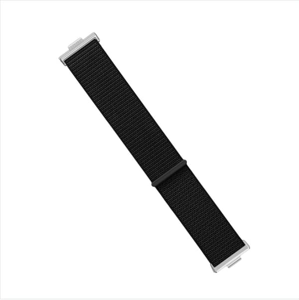 INF Nylon Loop -ranneke Huawei Watch Fit 4 Pro -kellolle Musta