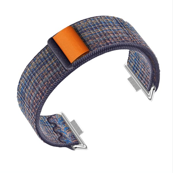 INF Stilig nylonløkke sportsreim for Huawei Watch Fit 4/3 Oransje