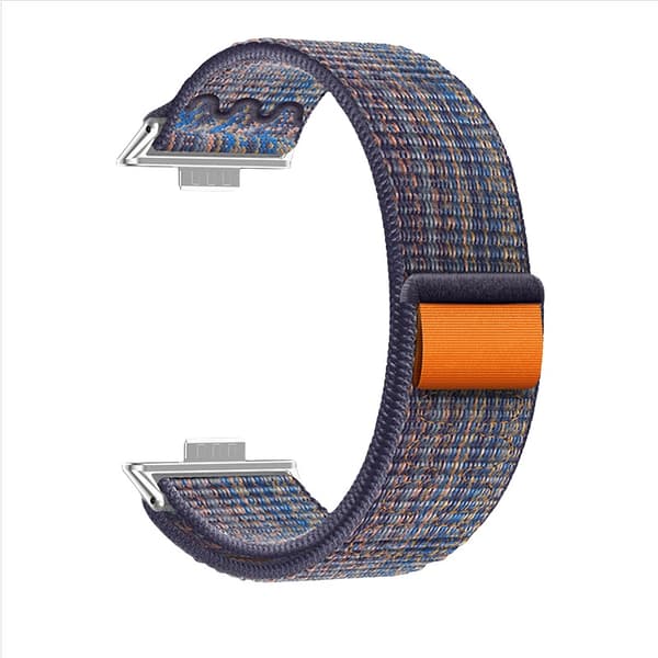 INF Stilig nylonløkke sportsreim for Huawei Watch Fit 4/3 Oransje