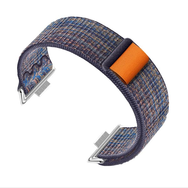 INF Stilig nylonløkke sportsreim for Huawei Watch Fit 4/3 Oransje