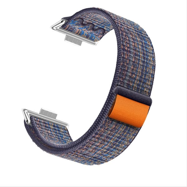 INF Stilig nylonløkke sportsreim for Huawei Watch Fit 4/3 Oransje