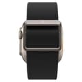 Miniatyrbild 5 av 6: Spigen Fit Lite Ultra – Armband för Apple Watch 42/44/45/49 mm (Svart)
