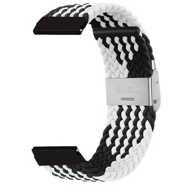 Flettet klokkereim Garmin Forerunner 245 Music - Svarthvit