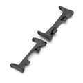 Miniatyrbilde 4 av 4: INF Premium metallkoblinger for Honor Watch Fit - 20mm Sort