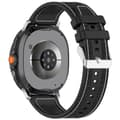 Miniatyrbillede 2 af 11: INF Vævet nylonrem til Samsung Galaxy Watch8/Classic/Ultra2 Sort