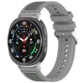 Miniatyrbilde 3 av 5: INF Vevd nylonrem for Samsung Galaxy Watch8/Classic/Ultra2 Grå