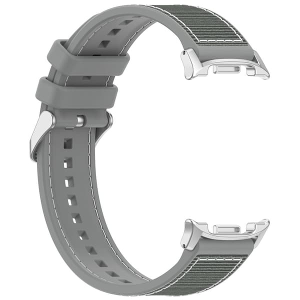 INF Vevd nylonrem for Samsung Galaxy Watch8/Classic/Ultra2 Grå