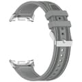 Miniatyrbilde 1 av 5: INF Vevd nylonrem for Samsung Galaxy Watch8/Classic/Ultra2 Grå