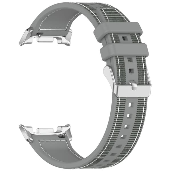 INF Vevd nylonrem for Samsung Galaxy Watch8/Classic/Ultra2 Grå