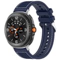 Miniatyrbilde 4 av 5: INF Vevd nylonrem for Samsung Galaxy Watch8/Classic/Ultra2 Blå