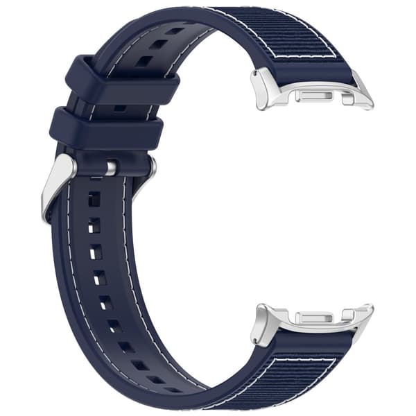 INF Vevd nylonrem for Samsung Galaxy Watch8/Classic/Ultra2 Blå