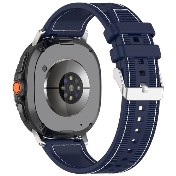 INF Vevd nylonrem for Samsung Galaxy Watch8/Classic/Ultra2 Blå