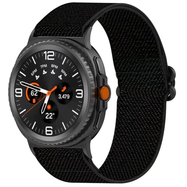 INF Stropp for Samsung Galaxy Watch8-serien Sort