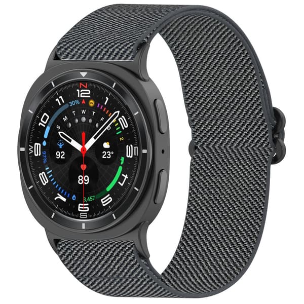 INF Samsung Galaxy Watch8 -sarjan ranneke Tummanharmaa