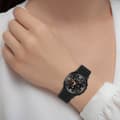 Miniatyrbillede 10 af 10: INF Komfortabelt vævet rem til Samsung Galaxy Watch8/Classic/Ultra2 Sort