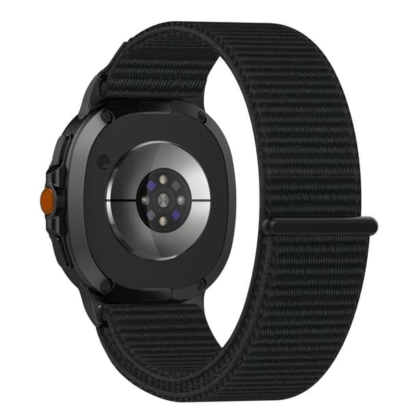INF Komfortabelt vævet rem til Samsung Galaxy Watch8/Classic/Ultra2 Sort