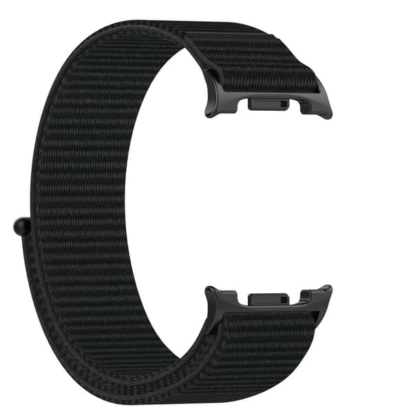 INF Komfortabelt vævet rem til Samsung Galaxy Watch8/Classic/Ultra2 Sort