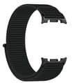 Miniatyrbillede 1 af 10: INF Komfortabelt vævet rem til Samsung Galaxy Watch8/Classic/Ultra2 Sort