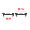 Miniatyrbilde 4 av 4: INF Premium rustfrie stål-koblinger for Samsung Galaxy Watch 8 Sort