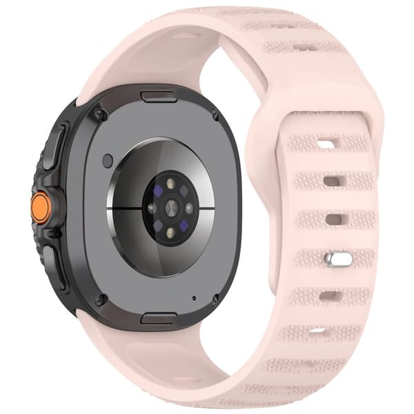 INF Stilig silikonrem for Galaxy Watch8 & Watch Ultra2 Rosa