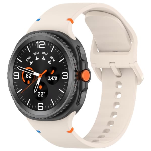 INF Silikonrem til Samsung Galaxy Watch 8 Beige