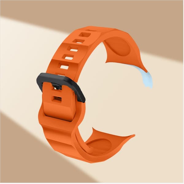 INF Silikonrem for Apple iWatch 9 Oransje S