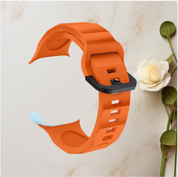 INF Silikonrem for Apple iWatch 9 Oransje S