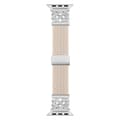 Miniatyrbilde 1 av 6: INF Stilig flettet nylon magnetisk bånd for Apple Watch S9 Rosa S