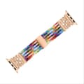 Miniatyrbilde 4 av 4: INF Stilig flettet nylon magnetisk bånd for Apple Watch S9 Flerfarget M