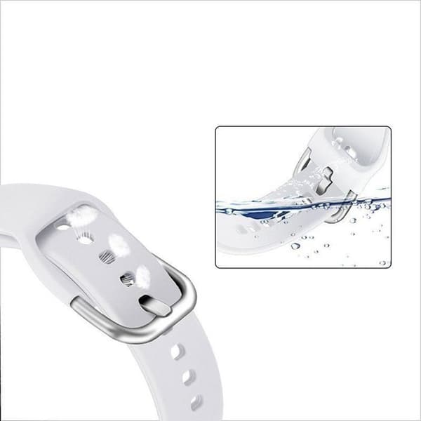 Hurtel universell silikonarmband TYS för smartklocka 20 mm, mörkblå