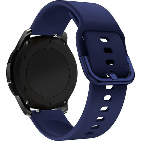 Hurtel universell silikonarmband TYS för smartklocka 20 mm, mörkblå