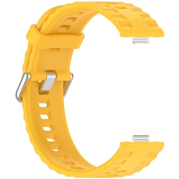 RIB klockarmband Huawei Watch Fit 4 - Canary yellow