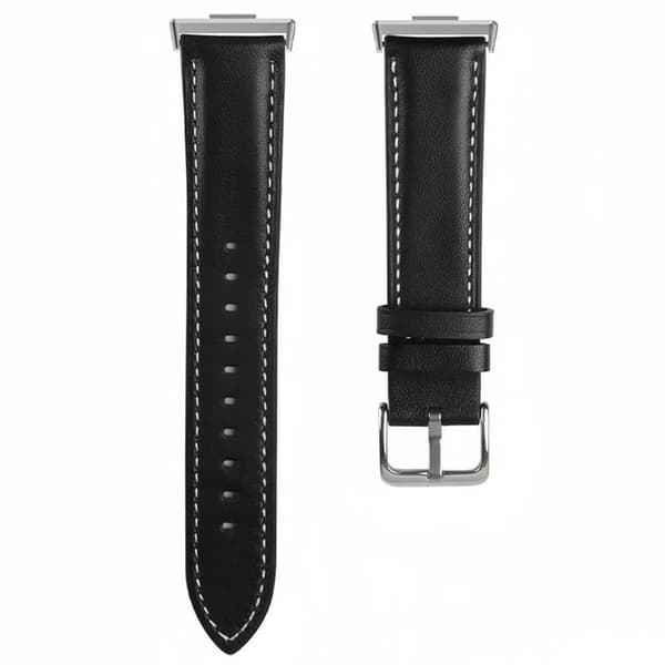 Lær klokkereim Huawei Watch Fit 4 Pro - Onyx black