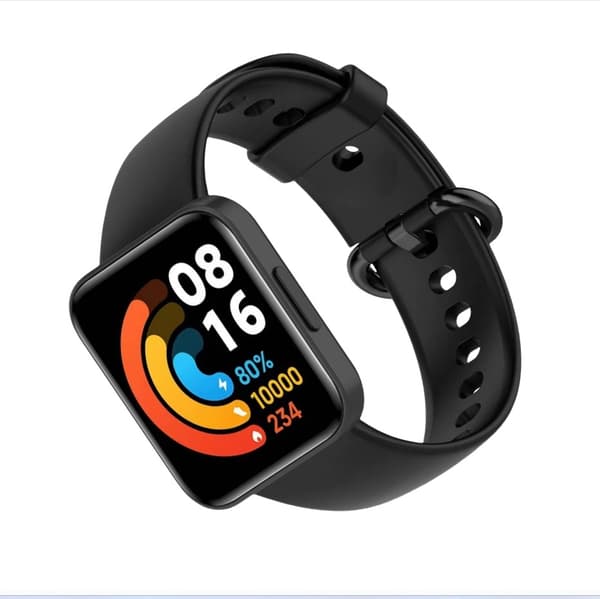 INF Stilfuld TPU-rem til Xiaomi Redmi Watch 2 Sort