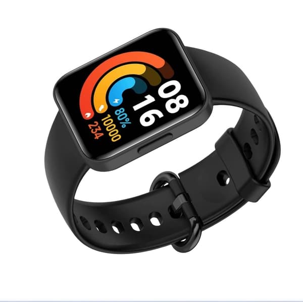 INF Stilfuld TPU-rem til Xiaomi Redmi Watch 2 Sort