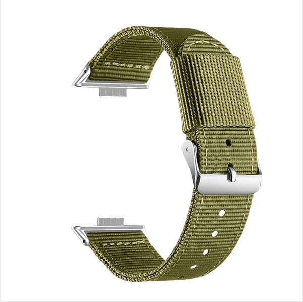 INF Tyylikäs nylonranneke Huawei Fit 3/4/4 Pro -kelloon Ruohon väri