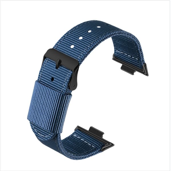 INF Stilig nylonrem for Huawei Fit 3/4/4 Pro Blå