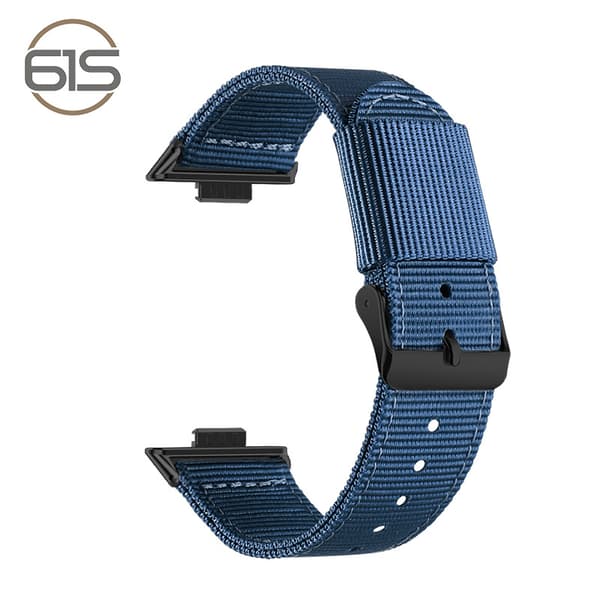 INF Stilig nylonrem for Huawei Fit 3/4/4 Pro Blå