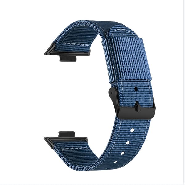 INF Stilig nylonrem for Huawei Fit 3/4/4 Pro Blå