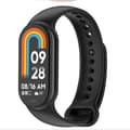 Miniatyrbilde 3 av 4: INF Stilig TPU-stropp for Xiaomi Band 8/9 (metallhode) Sort