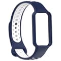 Miniatyrbilde 1 av 4: INF Stilig reim til Redmi Band 2 Hvit+blå