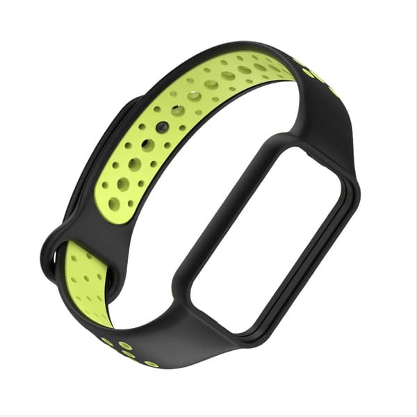 INF Stilig reim til Redmi Band 2 Svart + Grønn