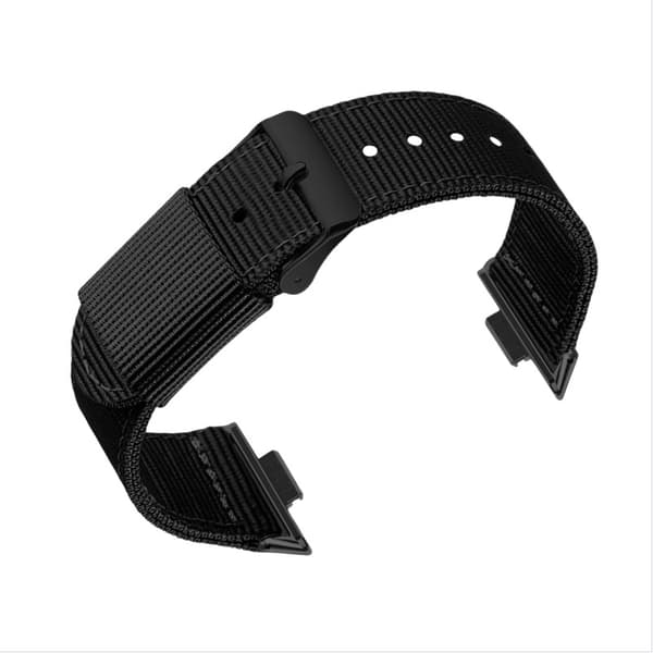INF Stilig nylonrem for Huawei Fit 3/4/4 Pro Sort