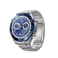 Miniatyrbild 1 av 4: INF 22mm Böjd Ände Tre-Länk Titanarmband - Silver